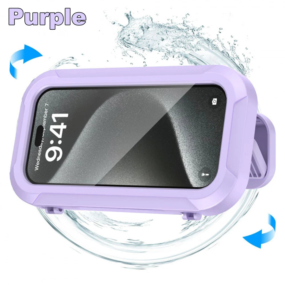 LYR Rotating Waterproof Shower Phone Holder