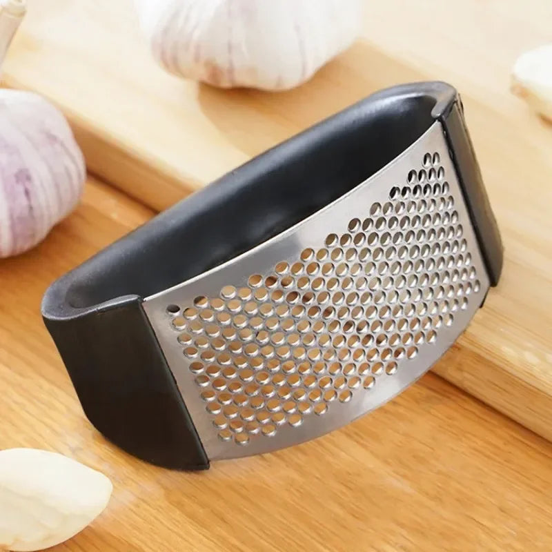 LYR Stainless Steel Rocker Garlic Press