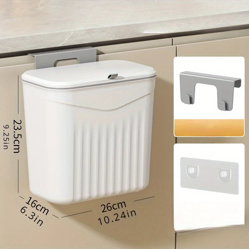 LYR Wall-Mounted Trash Bin | Space-Saving Kitchen Waste Bin