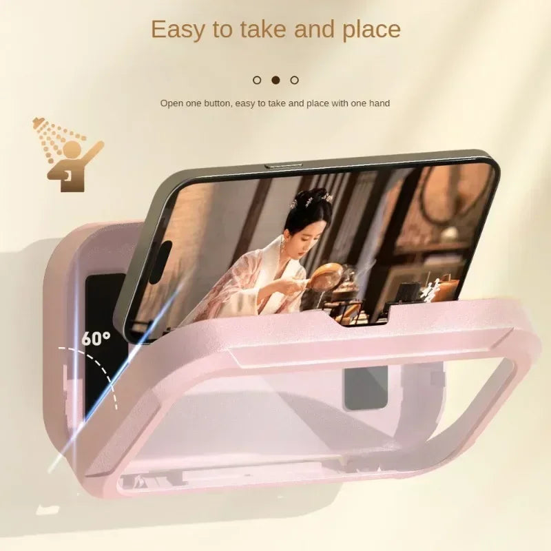 LYR Rotating Waterproof Shower Phone Holder