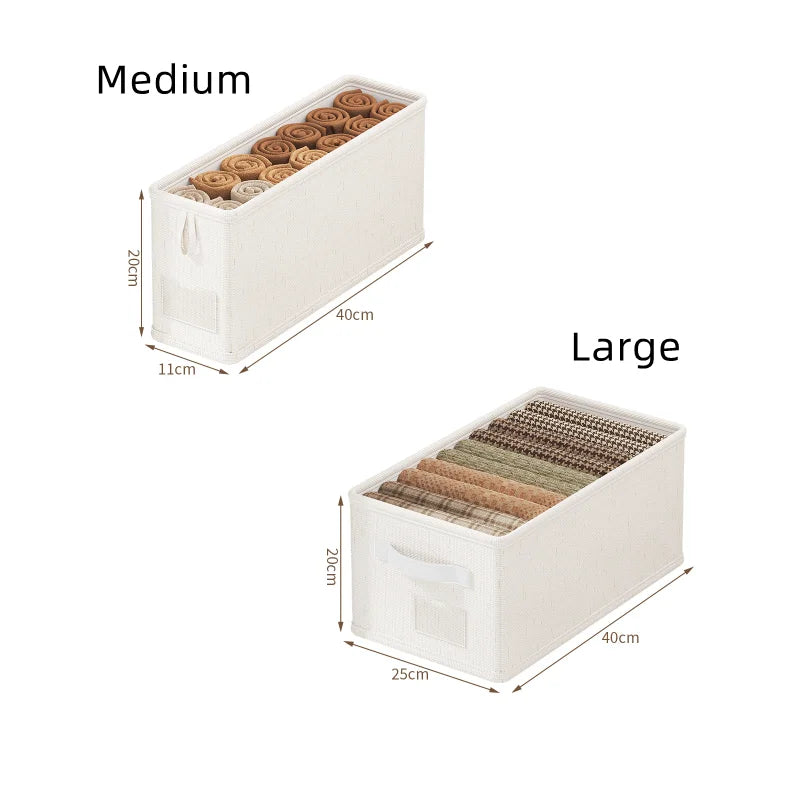 LYR Foldable Fabric Clothing Organizer
