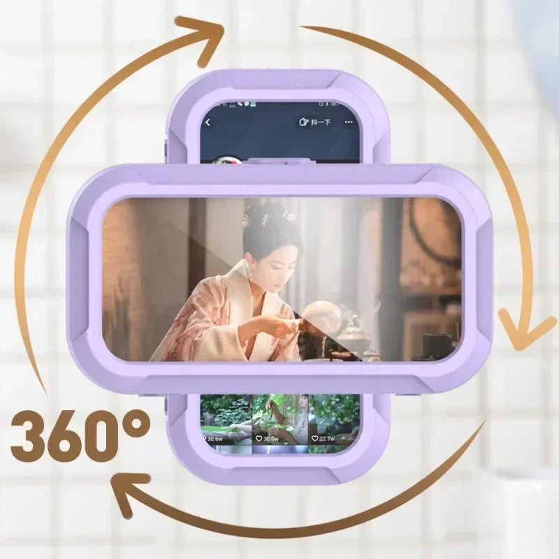LYR Rotating Waterproof Shower Phone Holder