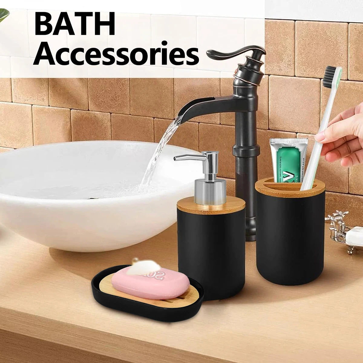LYR Bathroom Accessories Set