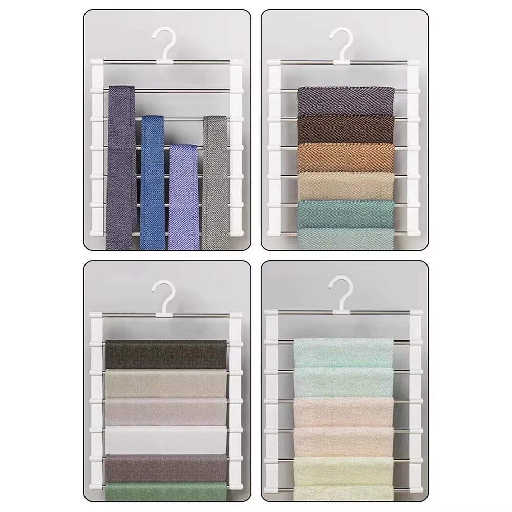 LYR Multi-Layer Pants Hanger | Space-Saving Closet Organizer