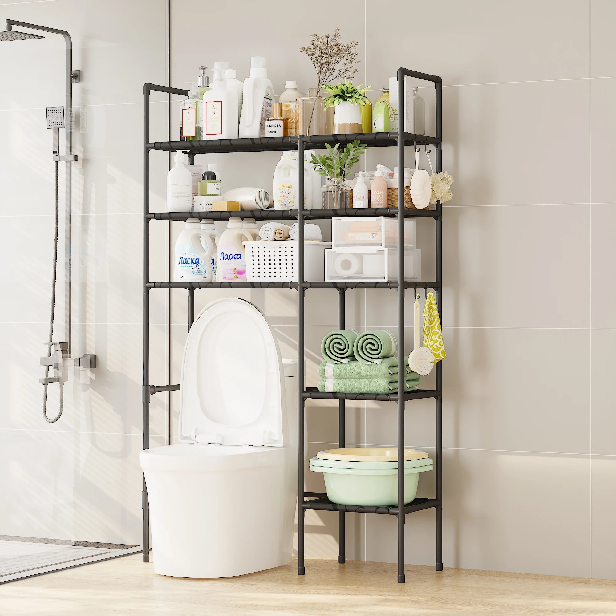 LYR Over-Toilet Bathroom Storage Shelf