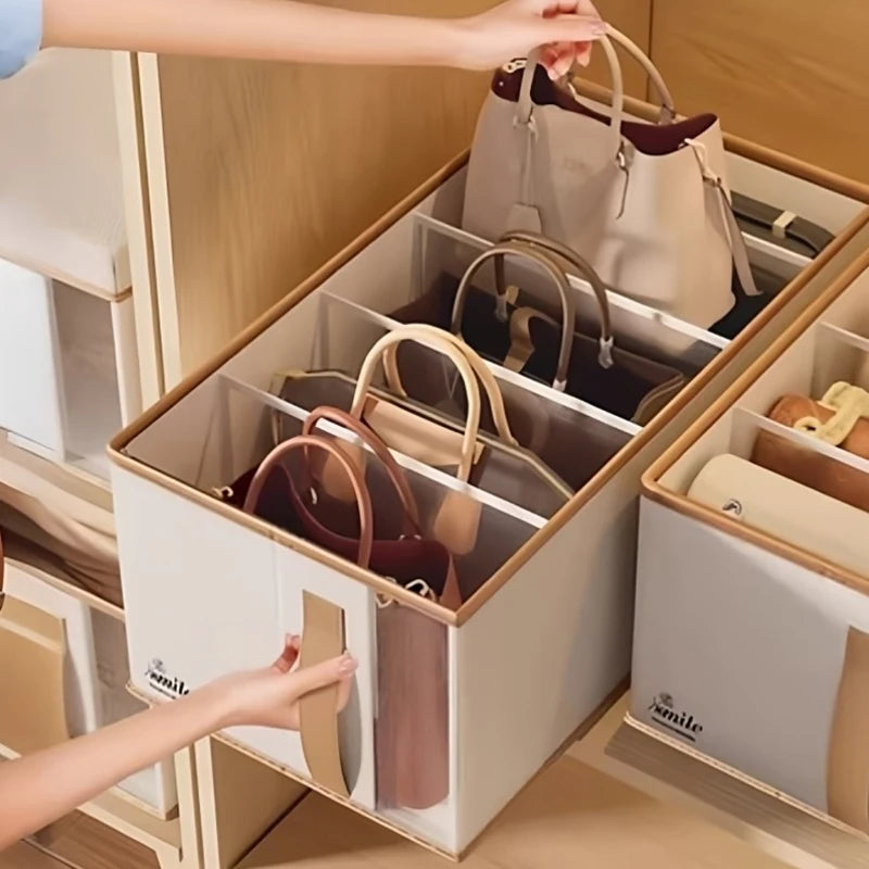 LYR Foldable Handbag & Bag Storage Organizer