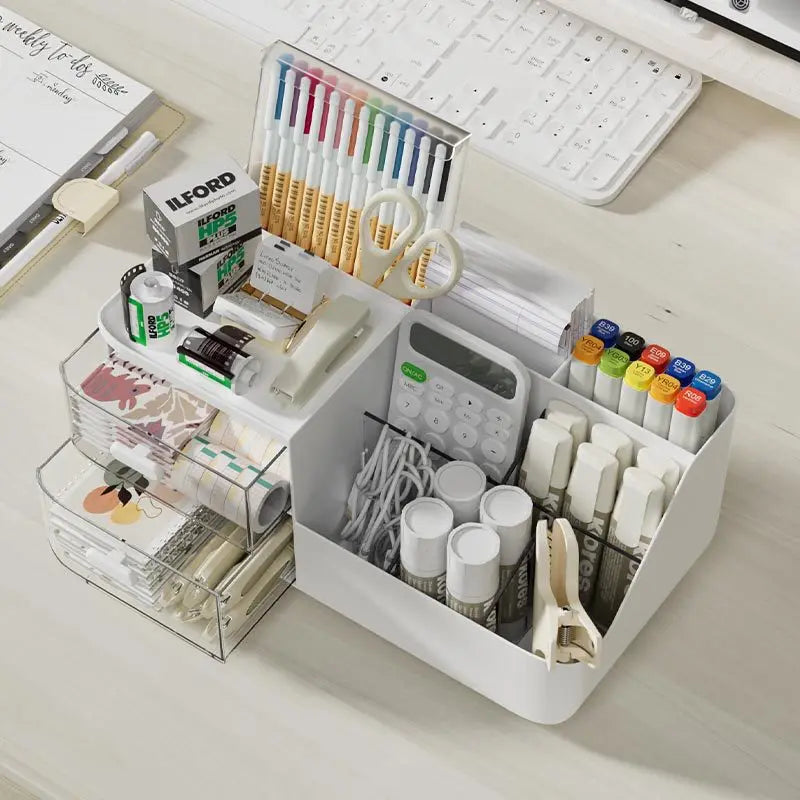 LYR Multi-Grid Desk Drawer Organizer