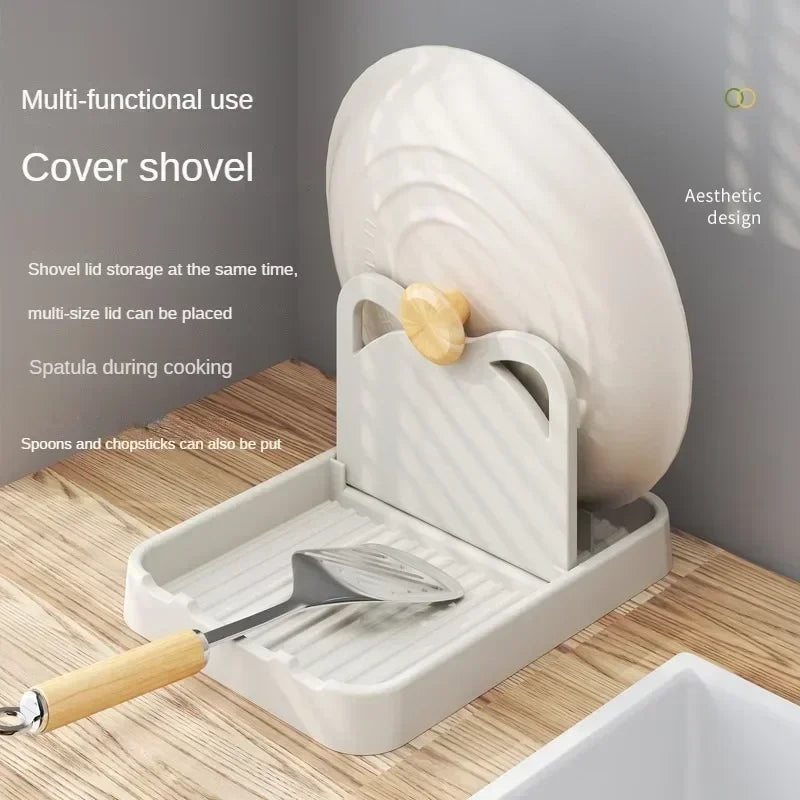 LYR Multifunctional Pot Lid Holder & Spoon Rest