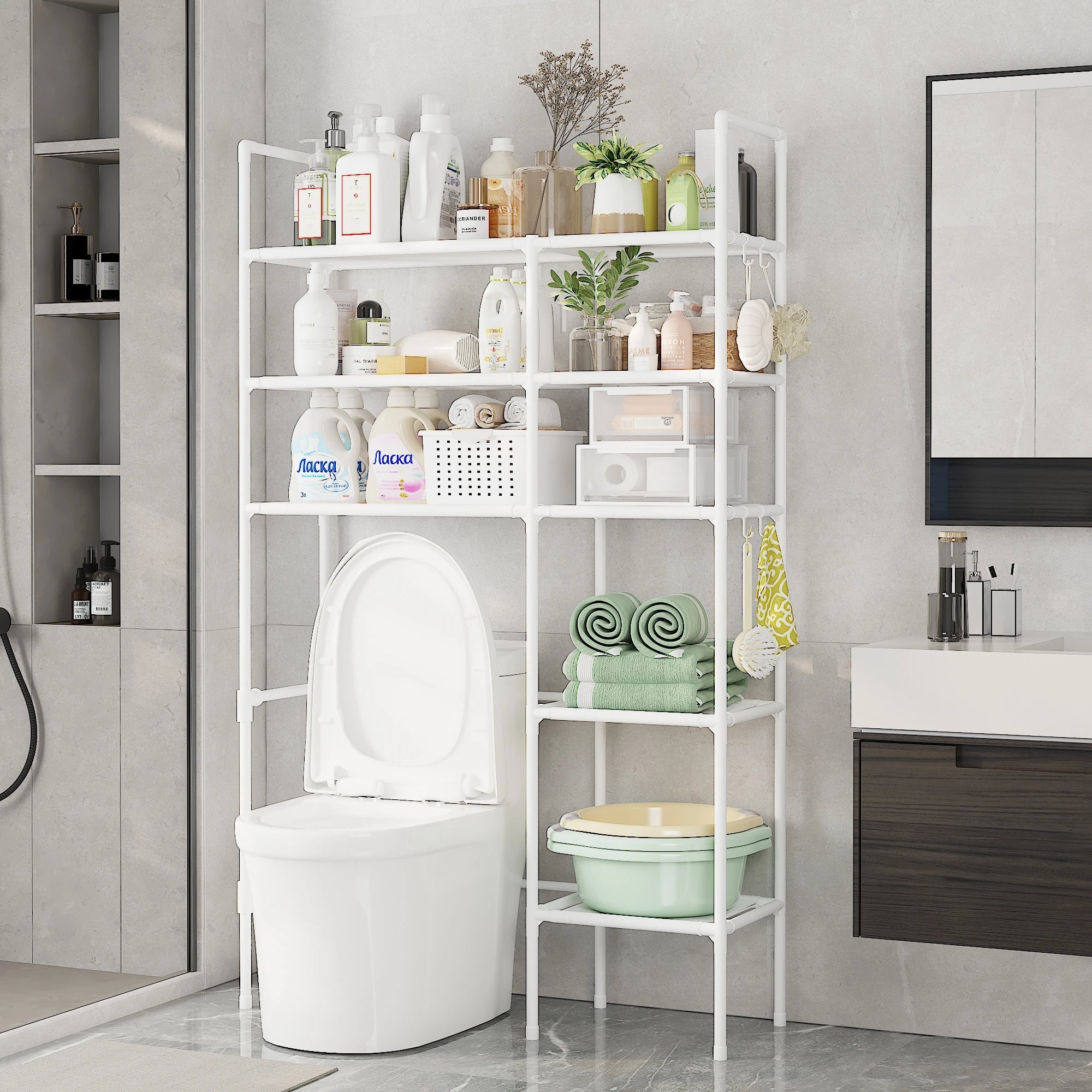 LYR Over-Toilet Bathroom Storage Shelf