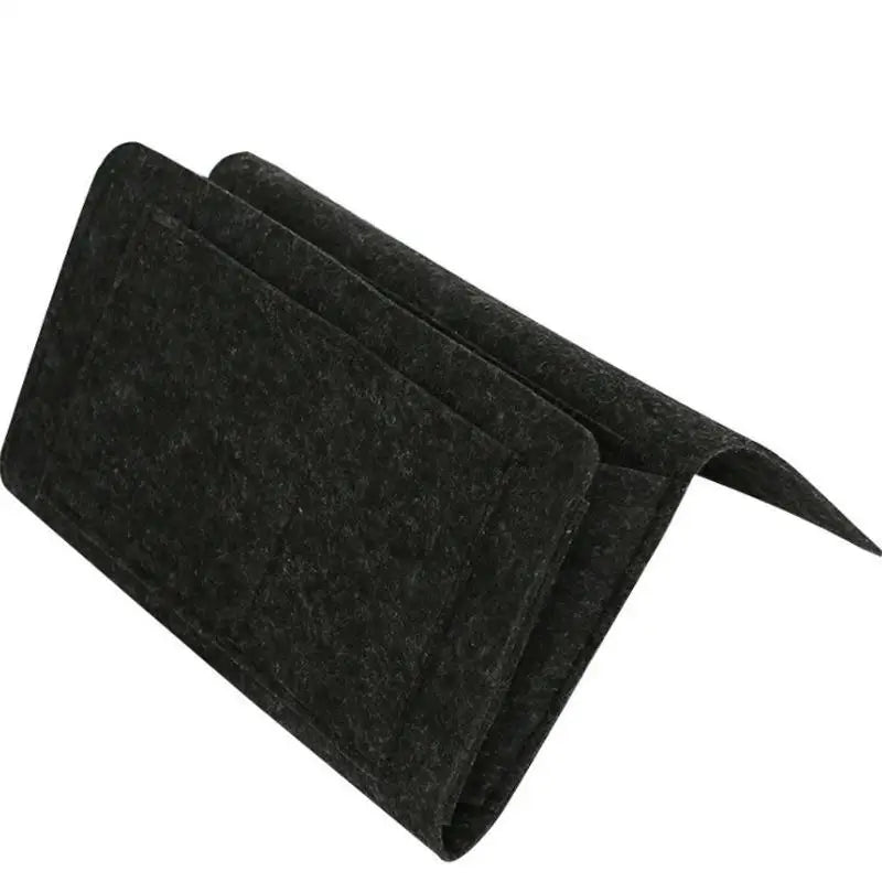 LYR Felt Bedside Caddy — Multi-Pocket Hanging Storage Organizer