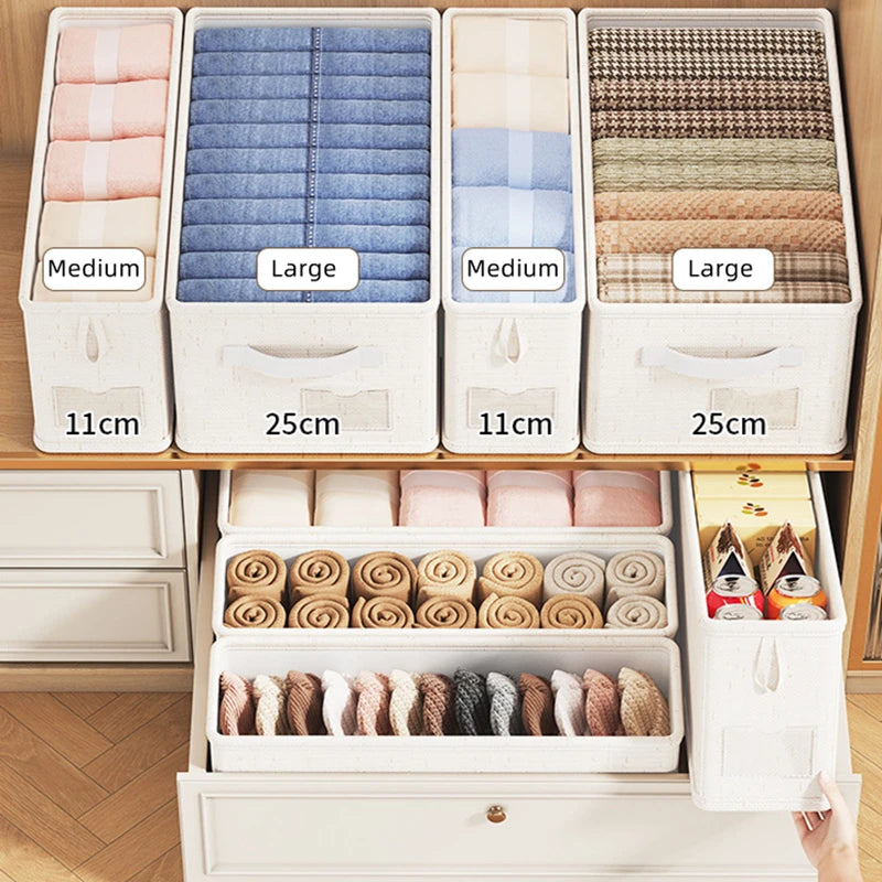 LYR Foldable Fabric Clothing Organizer