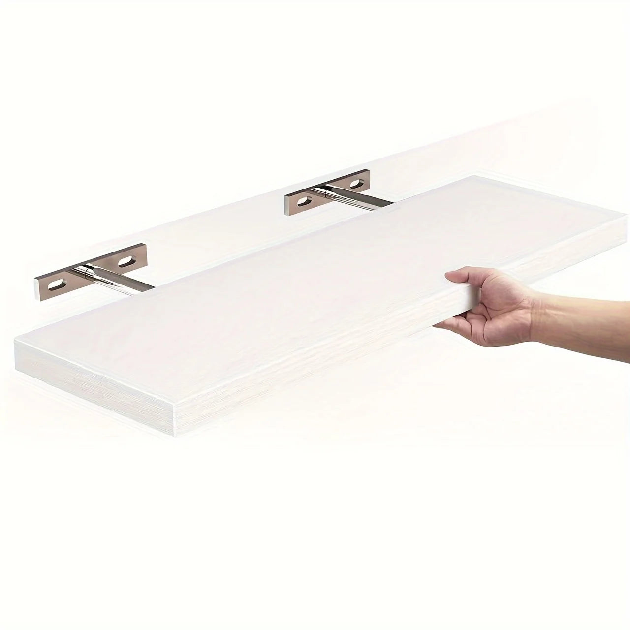 LYR Solid Wood Floating Wall Shelf