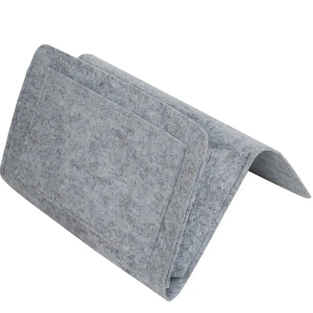 LYR Felt Bedside Caddy — Multi-Pocket Hanging Storage Organizer