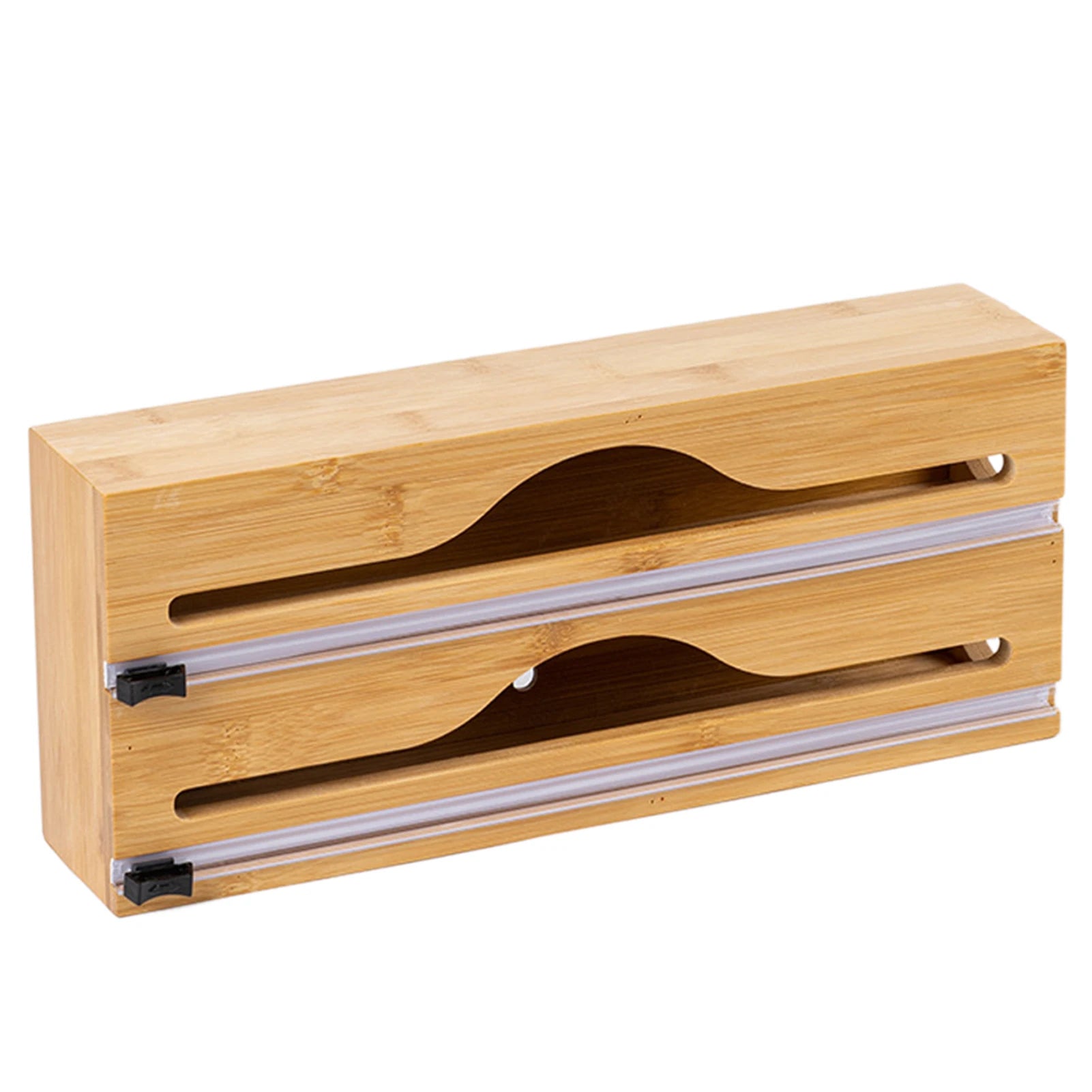 LYR Bamboo Wrap & Foil Dispenser with Slide Cutter