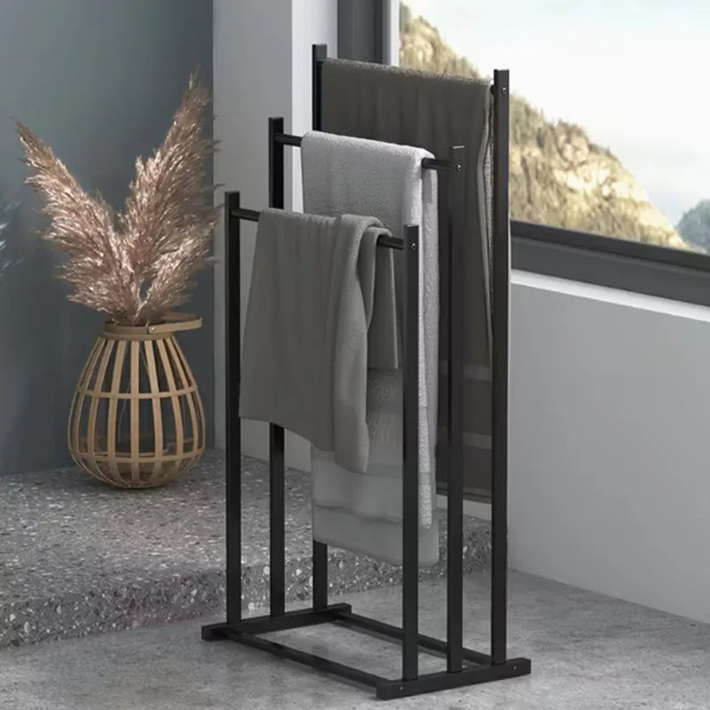 LYR 3-Tier Freestanding Towel Rack – Heavy-Duty Metal