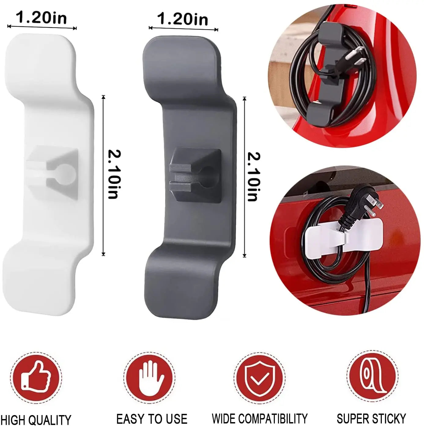 LYR Appliance Cord Winder Clips