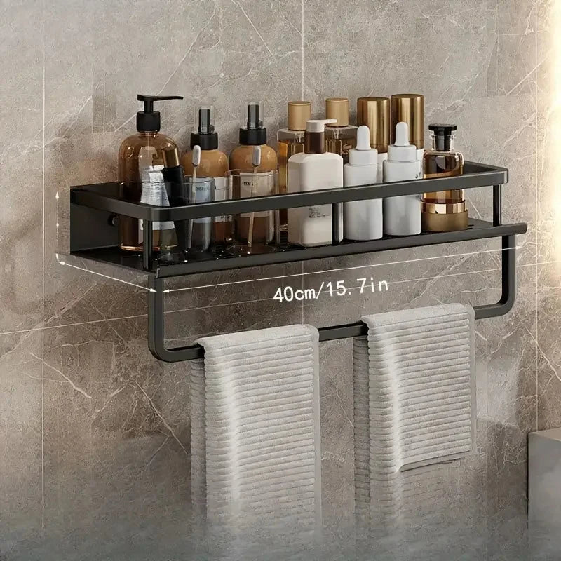 LYR Wall-Mounted Aluminum Storage Shelf