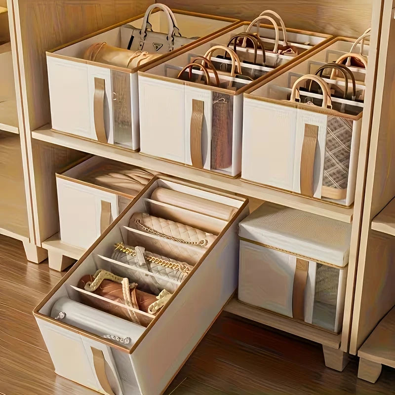 LYR Foldable Handbag & Bag Storage Organizer