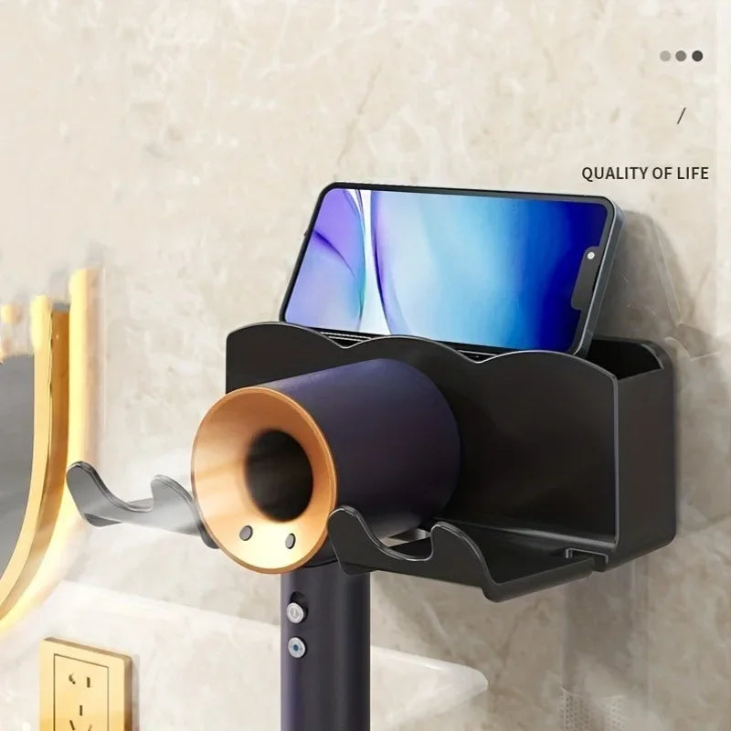 LYR Wall-Mounted Hair Dryer Holder