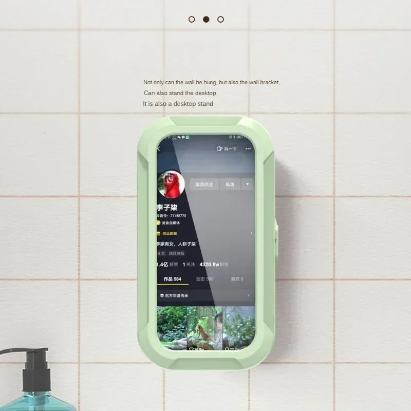 LYR Rotating Waterproof Shower Phone Holder